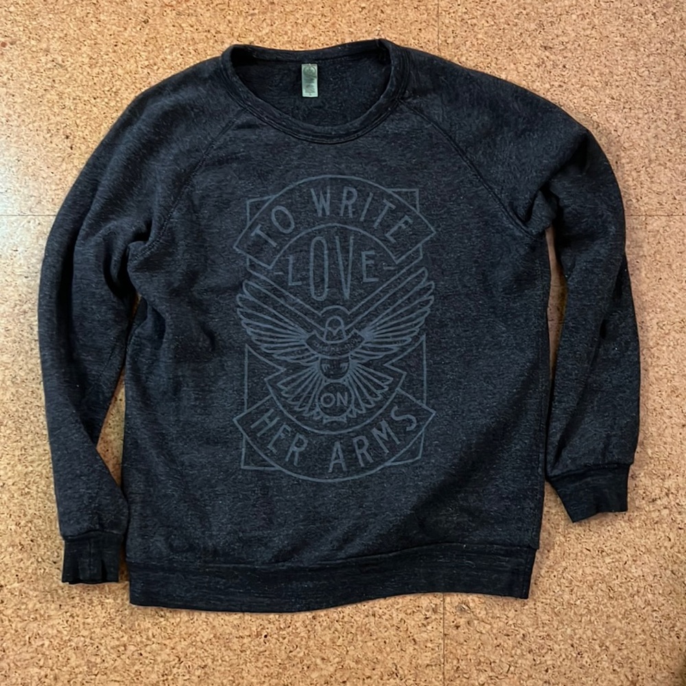 To Write Love On Her Arms crewneck sweatshirt